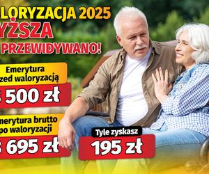 Waloryzacja 2025 wyższa niż przewidywano!