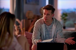 Na Wspólnej odc. 4073. Kasia (Julia Chatys), Darek Żbik (Michał Mikołajczak)