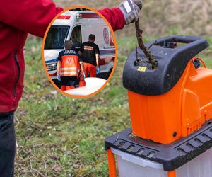 Makabra podczas prac w ogrodzie. Maszyna wciągnęła rękę kobiety. 73-latka zginęła na miejscu