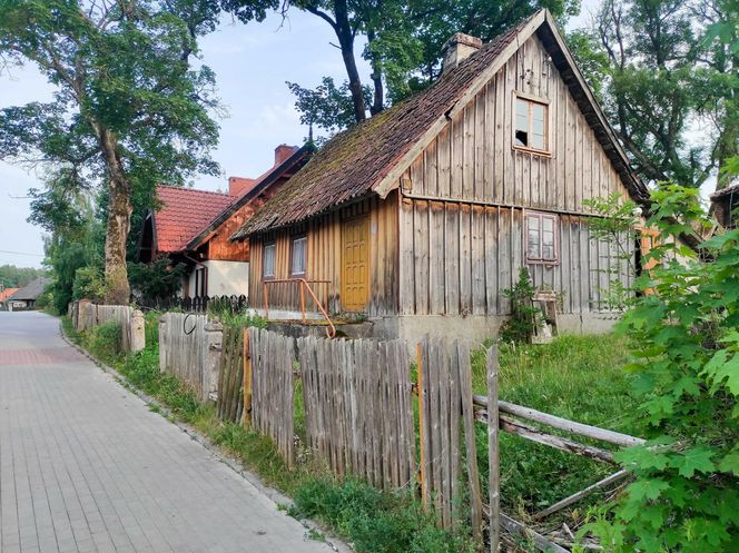   Wieś Krutyń. To miejsce wygląda jak z bajki