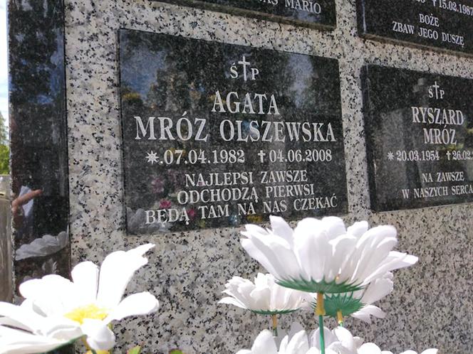 Grób Agaty Mróz-Olszewskiej w Tarnowie
