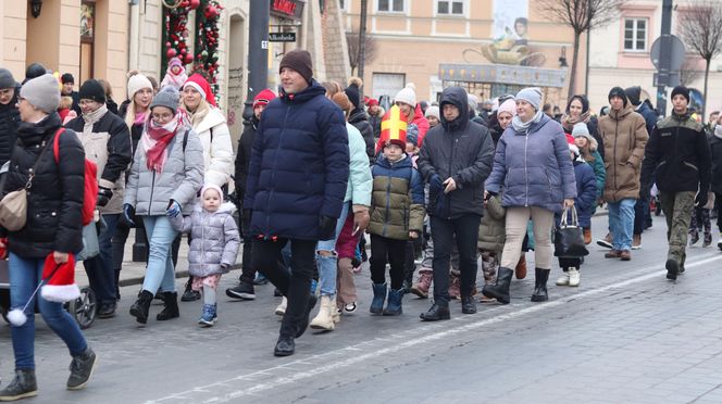 Ulicami Lublina przeszedł Orszak św. Mikołaja