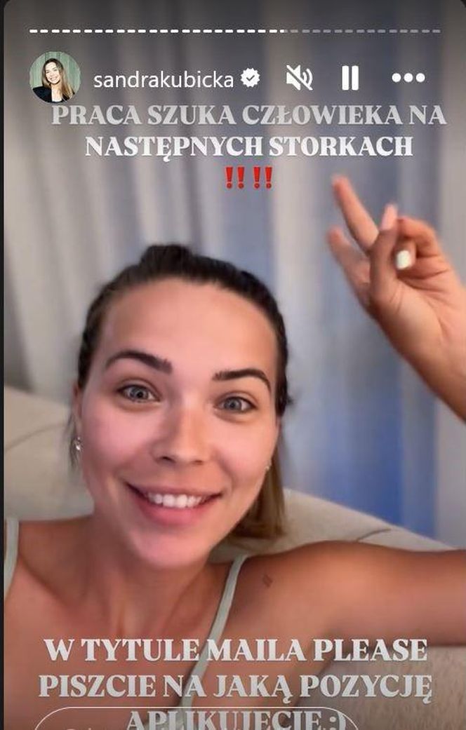 Sandra Kubicka nie przejmuje się hejtem i szuka pracowników. Jakie warunki oferuje?