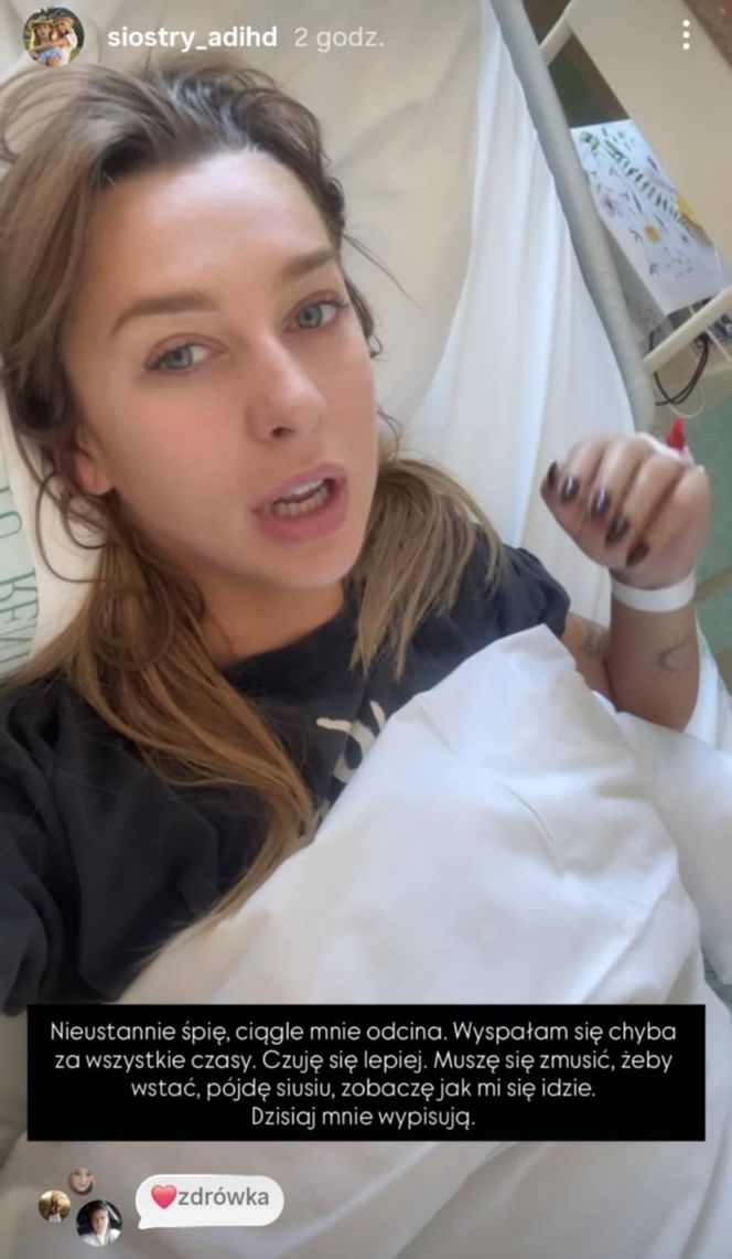 Ilona Krawczyńska trafiła do szpitala