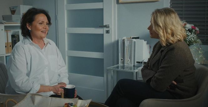 M jak miłość odc. 1854. Judyta Kosowska (Paulina Chruściel), Marysia (Małgorzata Pieńkowska)