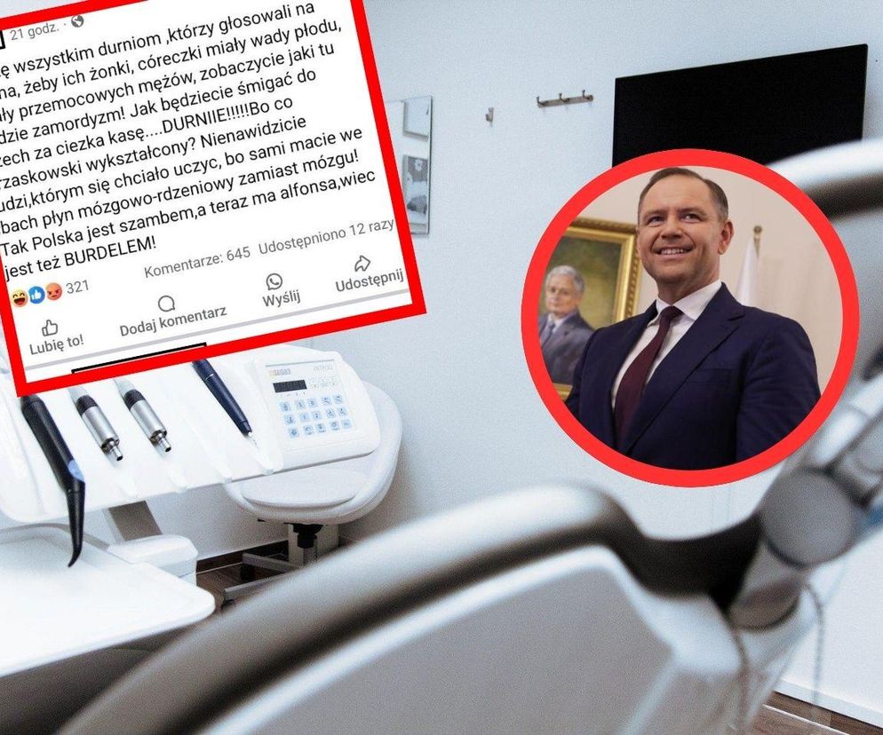 Stomatolożka z Gliwic nie przebierała w słowach. Została zwolniona