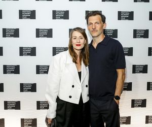 Maja Ostaszewska z partnerem