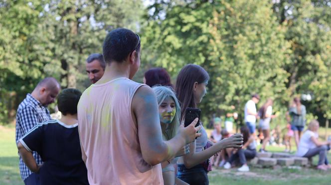 Zakończenie wakacji z Holi Święto Kolorów na Słonecznym Wrotkowie w Lublinie