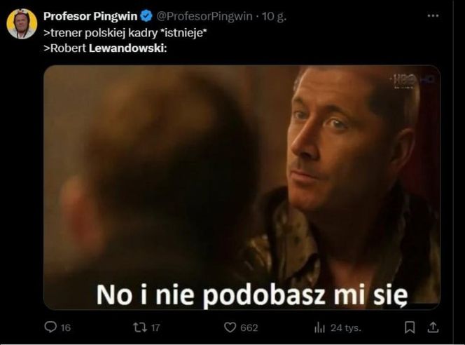 Najlepsze memy o Lewandowskim i Probierzu. Internauci nie zawiedli 