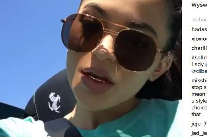 Kylie Jenner, nowy grill