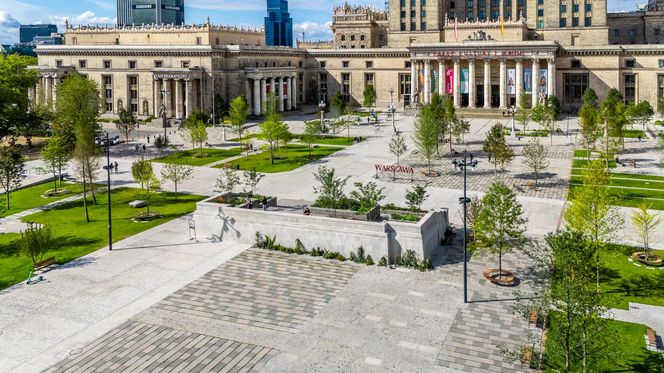 Plac Centralny Warszawa, sierpień 2025