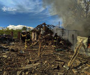 Miasto Sumy na Ukrainie.