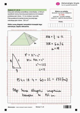 Egzamin ósmoklasisty matematyka 2025: ODPOWIEDZI, arkusze CKE [14.05.2025]