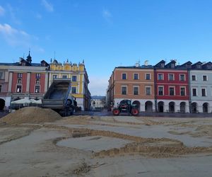 Budowa lodowiska w Zamościu