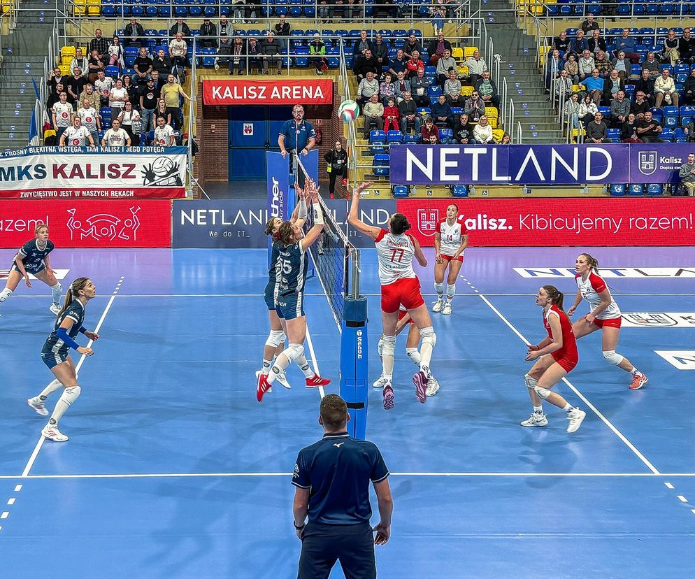 Siatkarki Enea KS Piła wracają z Kalisza bez punktów, ale po mocnej walce