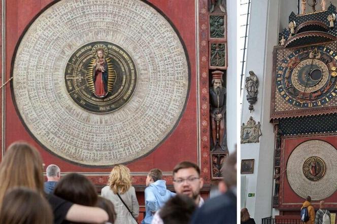 Zegar astronomiczny z XV wieku w Bazylice Mariackiej