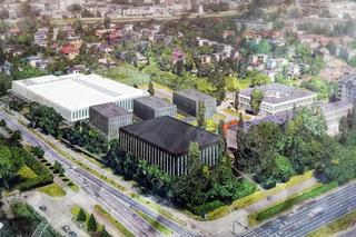 Projekt kompleksu sportowego przy Zespole Szkół Łączności w Krakowie