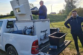 Poseł Wypij zarybił staw