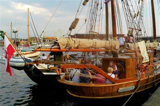 Żagle 2023 w Szczecinie - jednostki pływające