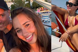 Ukochana Piotra Żyły zrzuciła ciuszki na wakacjach nad Bałtykiem. Zalotna Marcelina Ziętek i skoczek wybrali się nad morze [GALERIA]