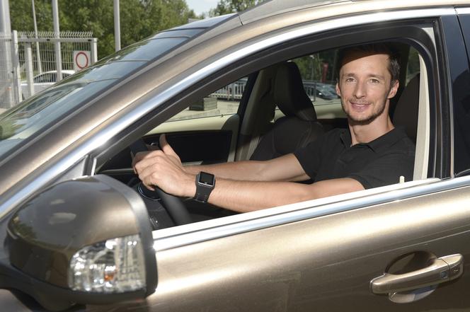 Łukasz Żygadło jeździ Volvo XC70