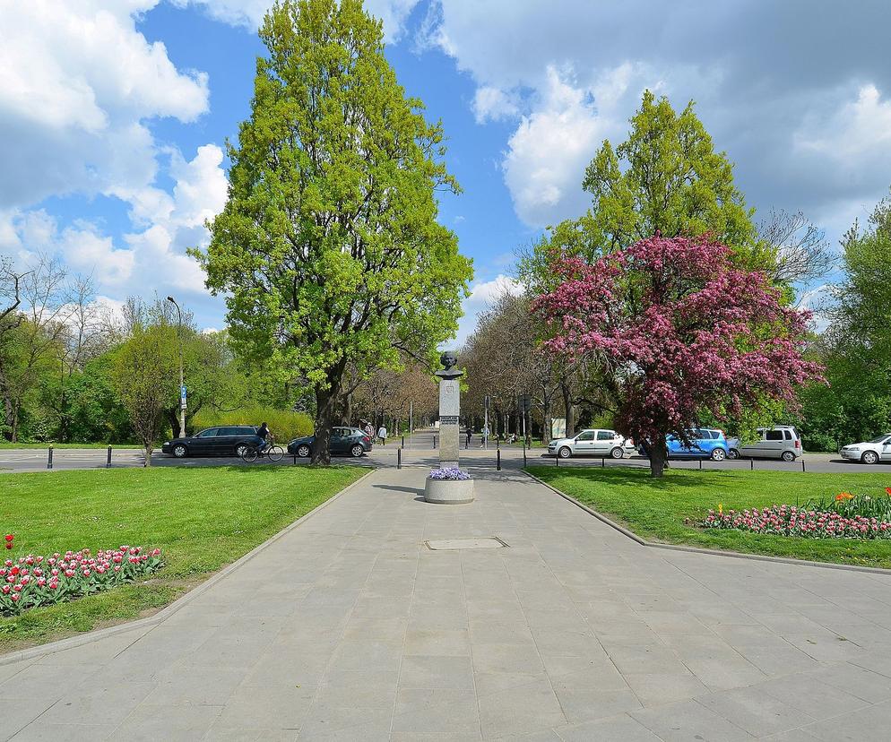 Wejście do Parku Skaryszewskiego