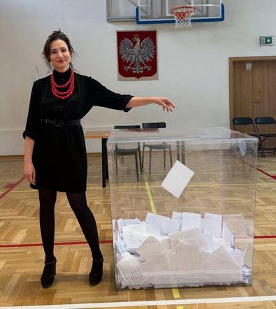 Wybory Prezydenckie 2015: Tak głosują Gwiazdy. Aleksandra Popławska