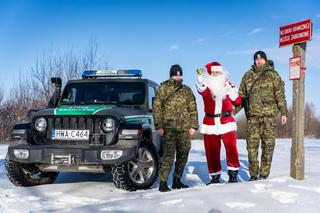 Św. Mikołaj na granicy w Polsce