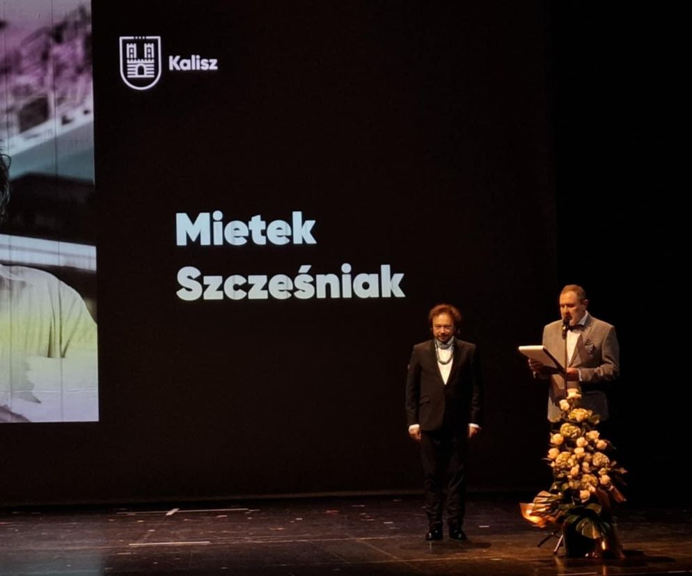 Kalisz. Gloria Artis dla Mietka Szcześniaka