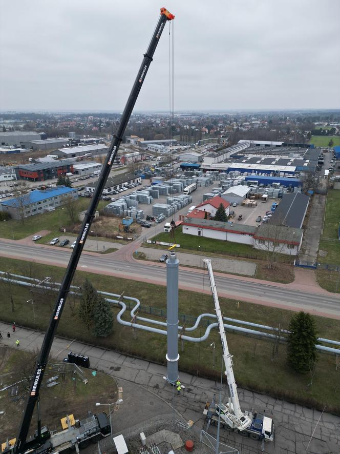 Realizacja zadania przyczyni się do zastąpienia energii cieplnej produkowanej z miału węglowego energią z paliwa gazowego o niższej emisyjności