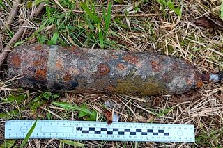 Niewybuchy z czasów II wojny światowej pod Suszem