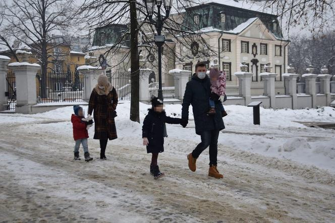 Ulepił bałwana i wycałował żonę