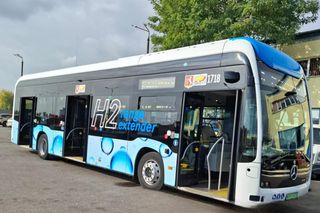 Wodorowy autobus Mercedesa na testach w Lublinie