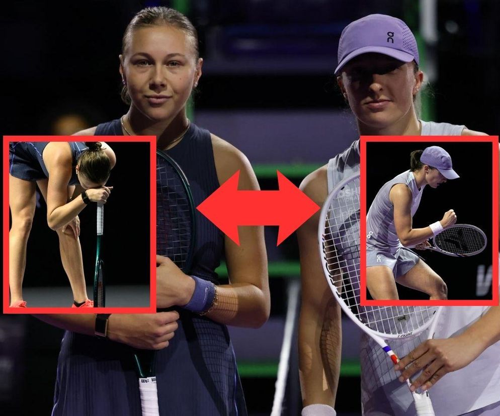 Amanda Anisimova - Iga Świątek. Wiatr odsłonił za wiele