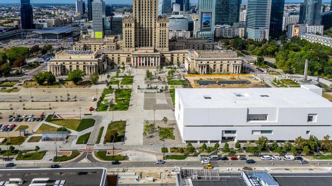 Plac Centralny Warszawa, sierpień 2025