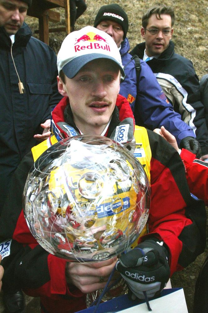 Maciej Kurzajewski i Adam Małysz