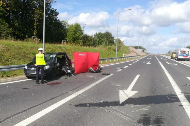 Olecko. Tragiczny wypadek na obwodnicy. Zginęły cztery osoby