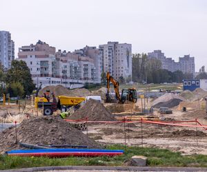 Budowa parku nad Południową Obwodnicą Warszawy