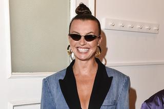 Tak 50-letnia Sokołowska wygląda rok po narodzinach dziecka. Szyja zdradza wszystko