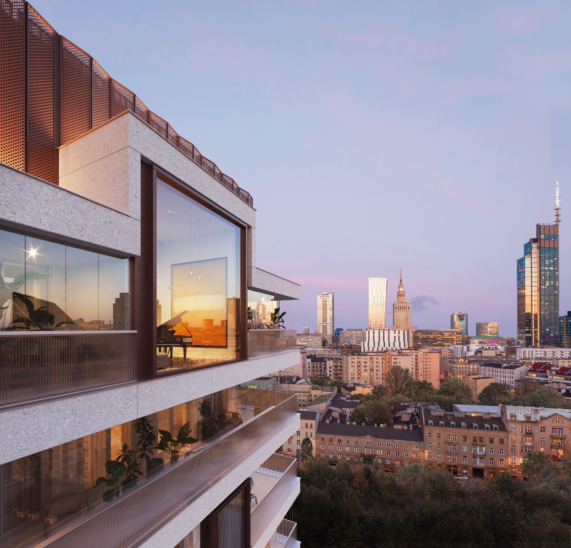 Wizualizacja Apartamentów Gutenberga na Woli w Warszawie