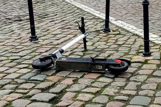 Porzucone hulajnogi w Szczecinie