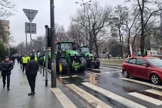 Protest rolników w Poznaniu