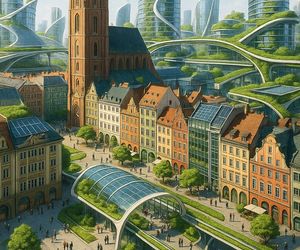 Czy tak będzie wyglądać życie we Wrocławiu w 2050? Zobacz wizje przyszłości