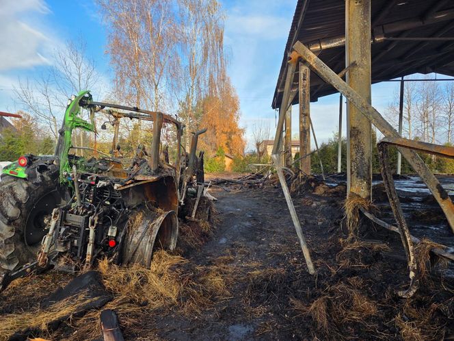 Pożar w Klubie Jeździeckim Facimiech