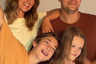 Barwy szczęścia nowy sezon na planie. Marysia (Nina Szumowska),Hubert (Marek Molak), Asia (Anna Gzyra), Emil (Artem Malaszczuk)