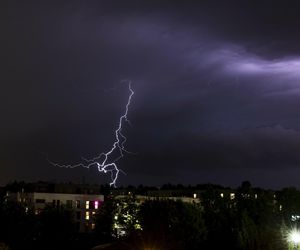 Gwałtowne burze i ulewne deszcze na Śląsku w czerwcu 2025 roku