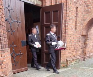 Pogrzeb Grzegorza G., który zginął w Nowem