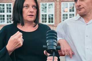 Małgorzata Kuciewicz i Simone de Iacobis