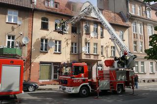 Pożar w kamienicy przy ulicy Narutowicza w Grudziądzu. Jest ofiara śmiertelna