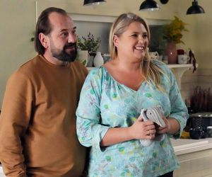 Barwy szczęścia odc. 3147. Aldona (Elżbieta Romanowska), Borys Grzelak (Jakub Wieczorek)